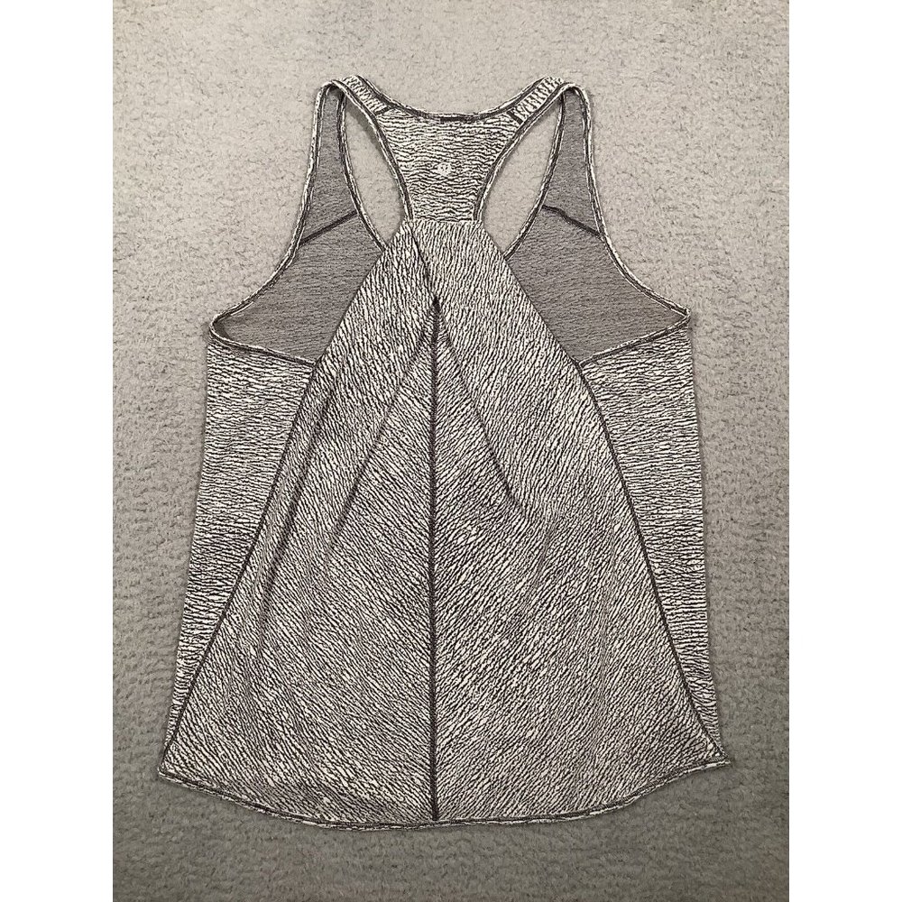 Lululemon Gray & White Essential Tank